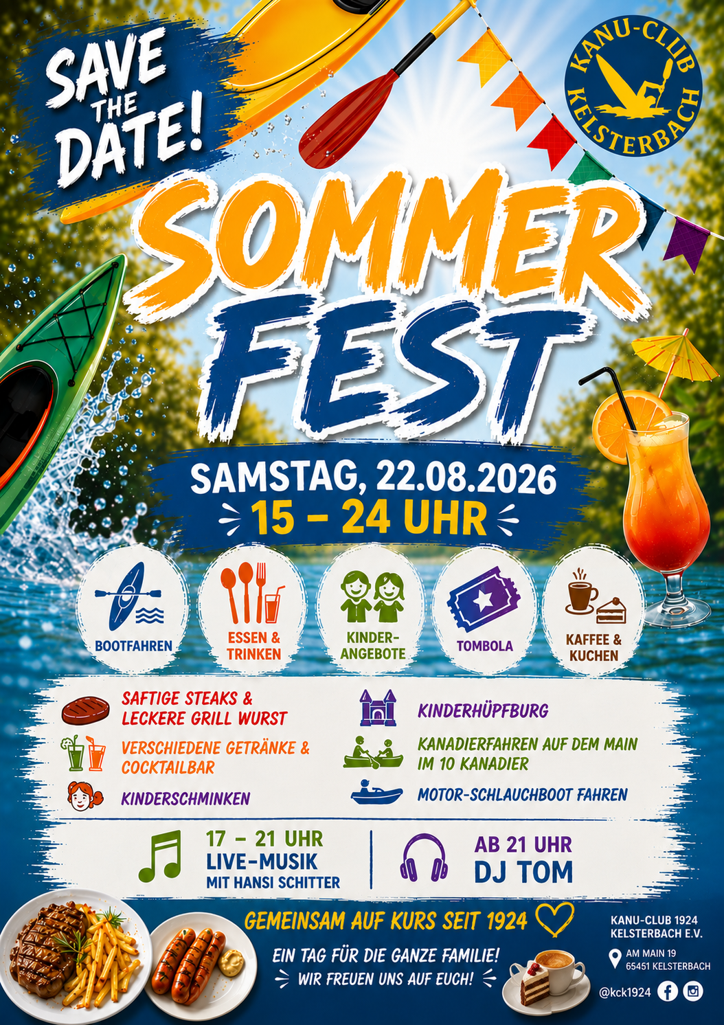 Sommerfest Kanu Club Kelsterbach