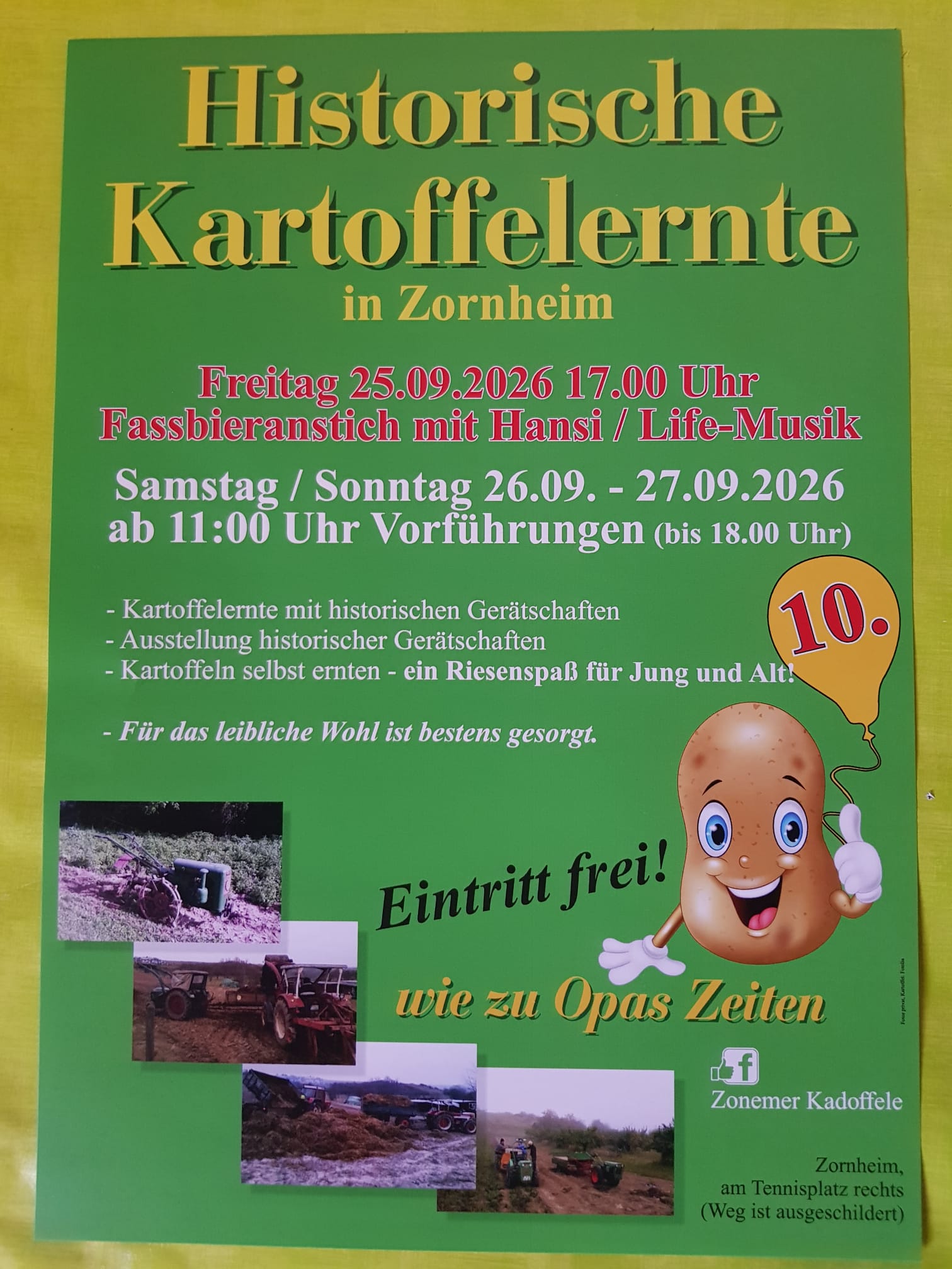 Kartoffelfest Zornheim